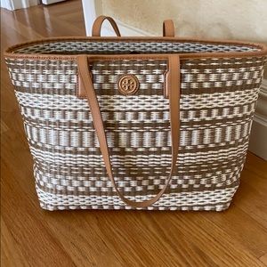 Tory Burch beach tote